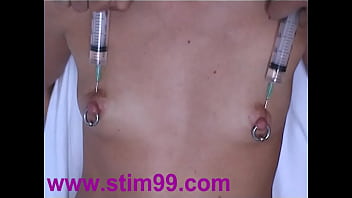 Saline cumshot