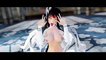 MMD kangxi hand job8