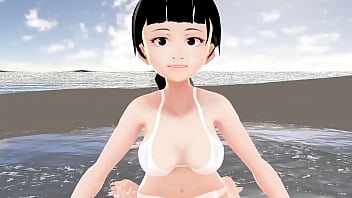 Mujeres en bikini anime