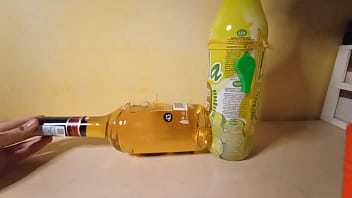 Como hacer maracas con botellas