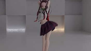 Mmd Nezuko Phut nom 4