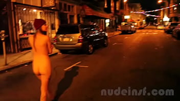 Full nude in public